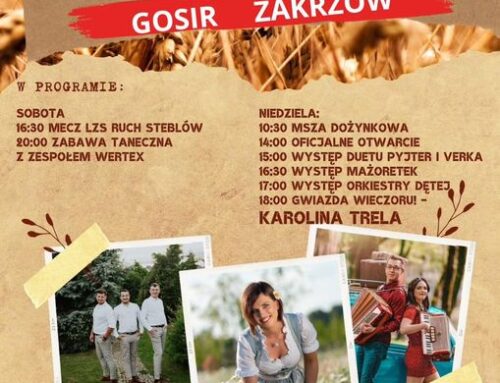 14-15.09.2024 r.- Zaproszenie Dożynki